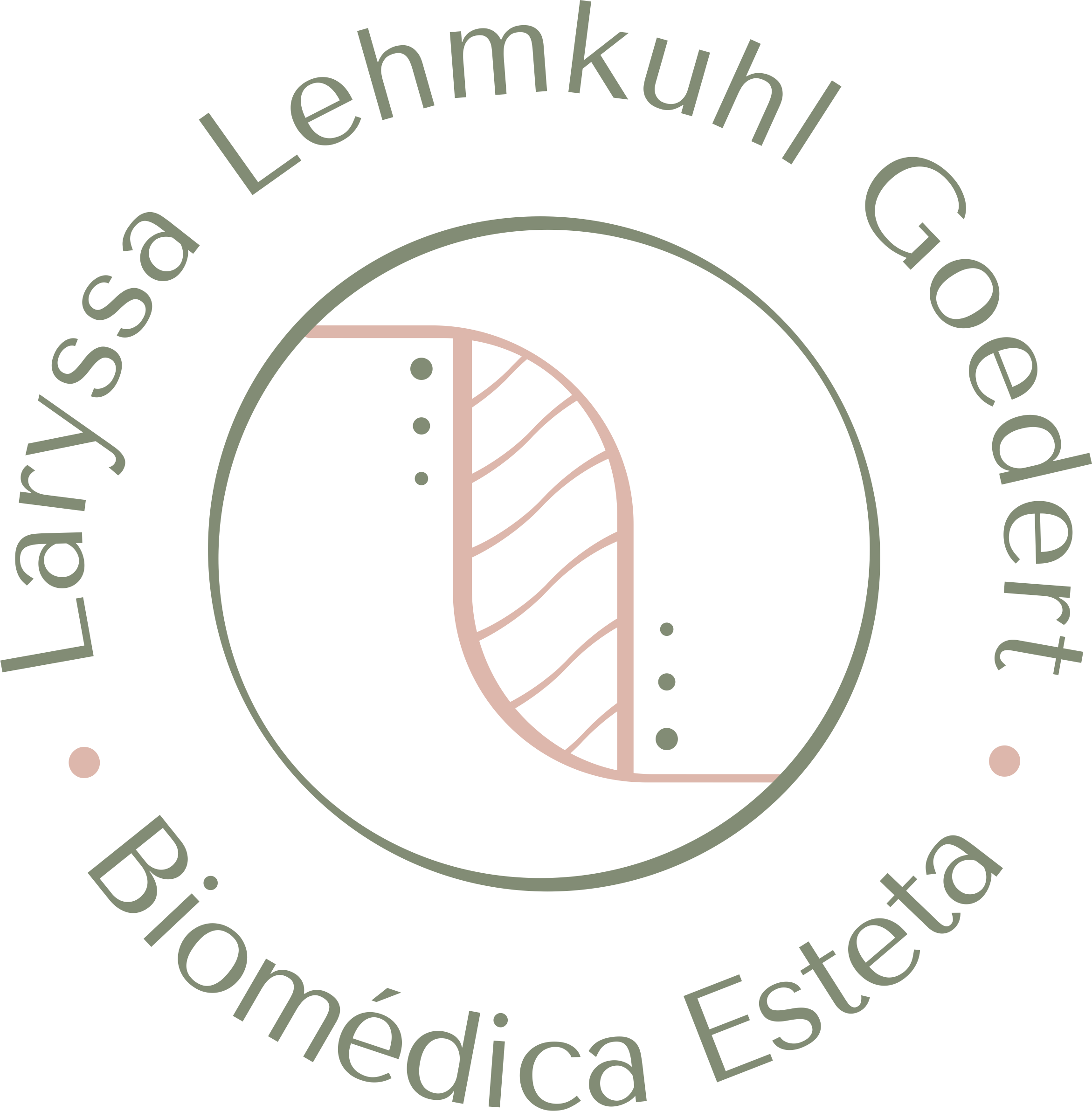 Logo Renace — Laryssa Lehmkuhl Goedert, Biomédica Esteta
